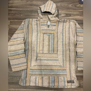 West Path Authentic Baja Hoodie Drug Rug Hoodie Size XXL Kangaroo Pocket NWOT